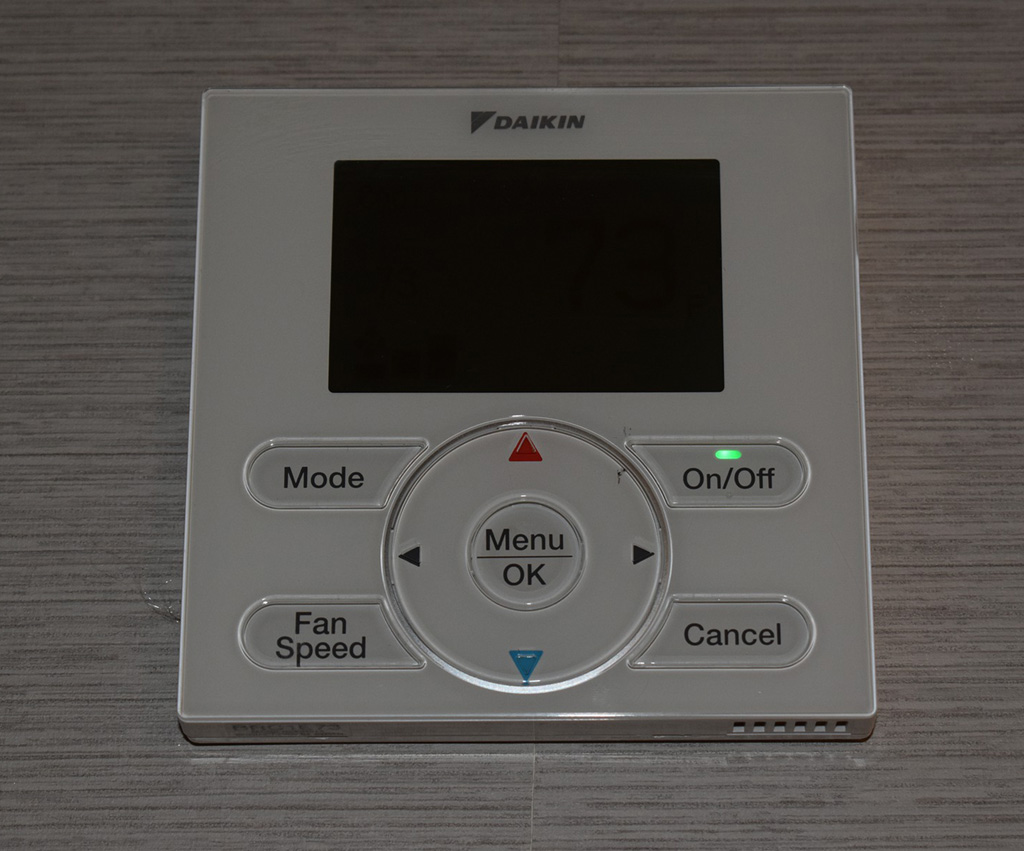 Heating enlarged view